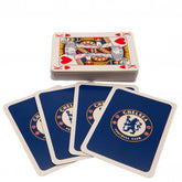 Cartes de jeu Chelsea bleues